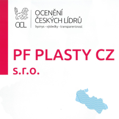 PF Plasty CZ získaly 3. místo v soutěži Český lídr Moravskoslezského kraje 